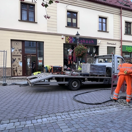 Przebudowa ul. Grunwaldzkiej [październik 2023] - fot 2